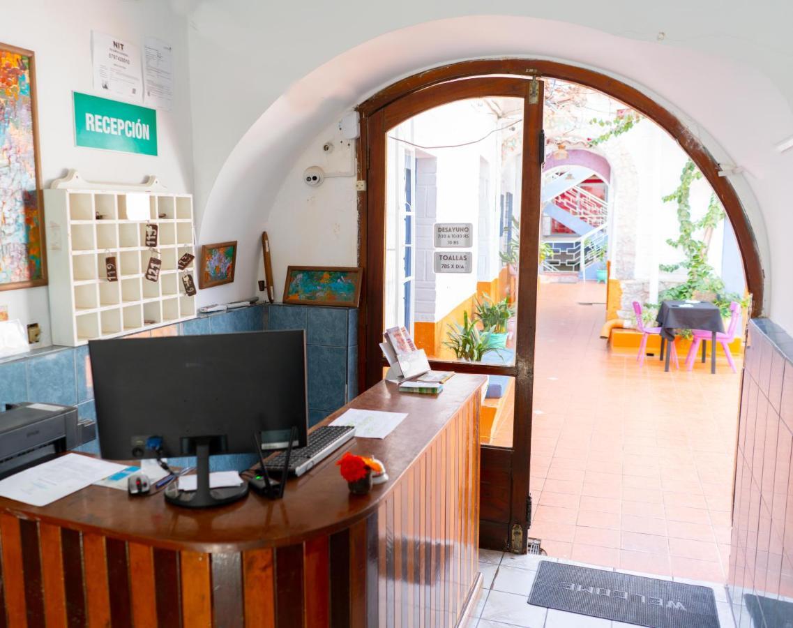 Hostal Zeballos Tarija Buitenkant foto