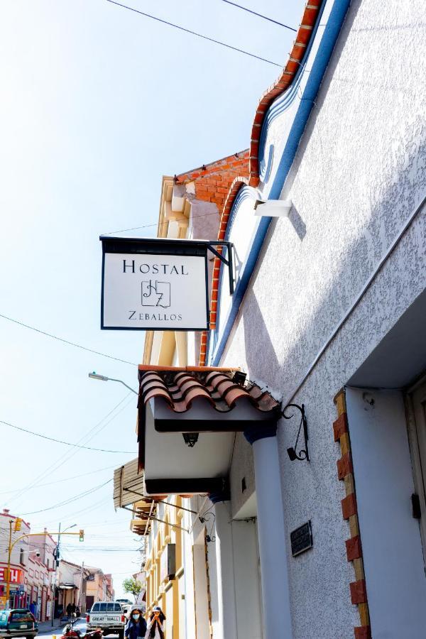 Hostal Zeballos Tarija Buitenkant foto